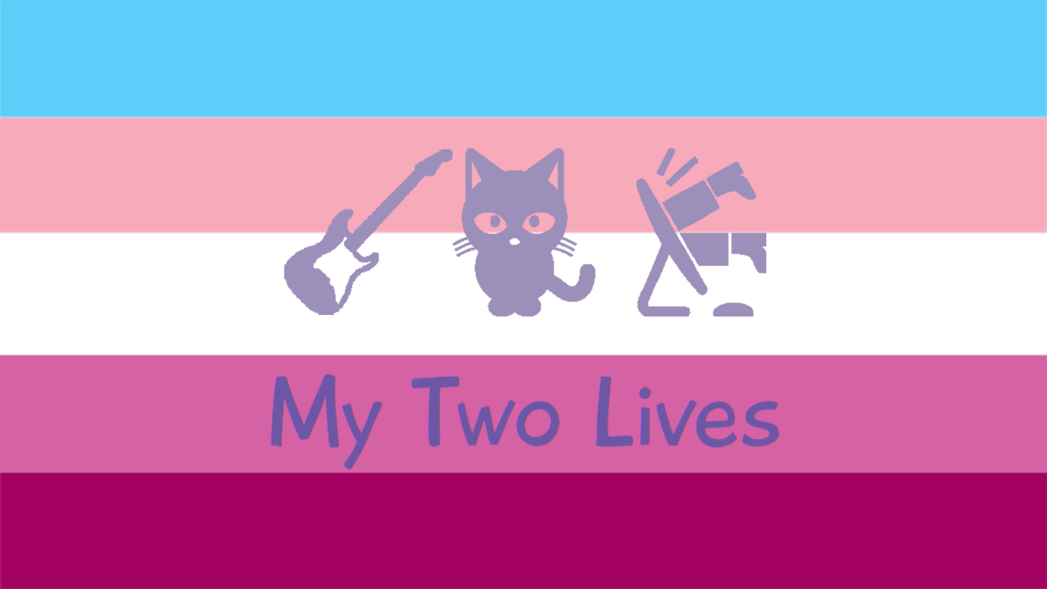 My Two Lives logo (YouTube version)